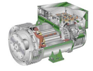 兰溪发电机内部结构图